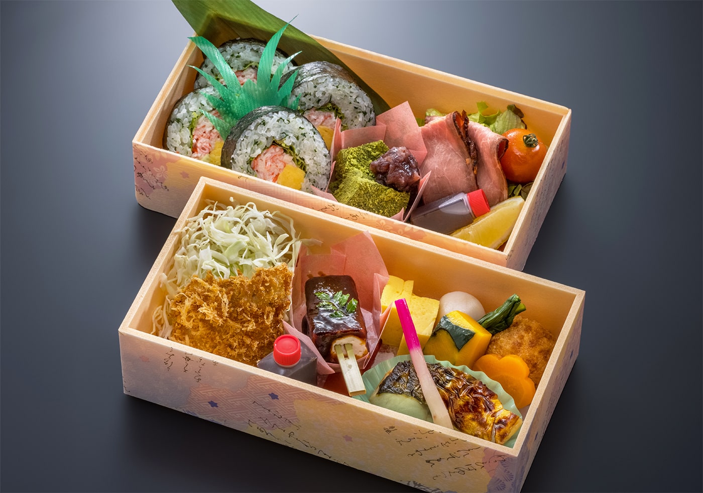 色彩弁当「華結び」